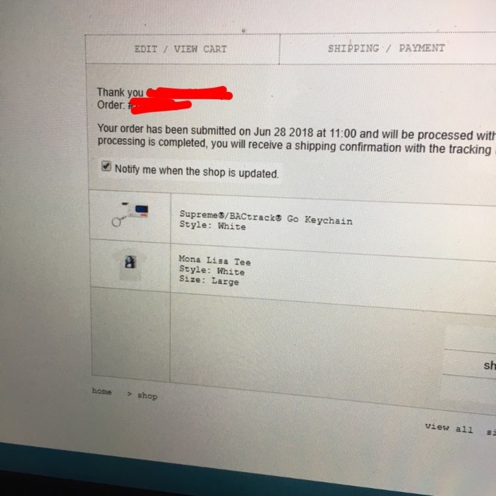 SS18 SUPREME BACTRACK GO BREATHALYZER KEYCHAIN - Picture 2 of 2